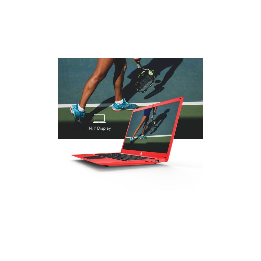 Core Innovations 14.1" CLC14364 Series Laptop (Red)