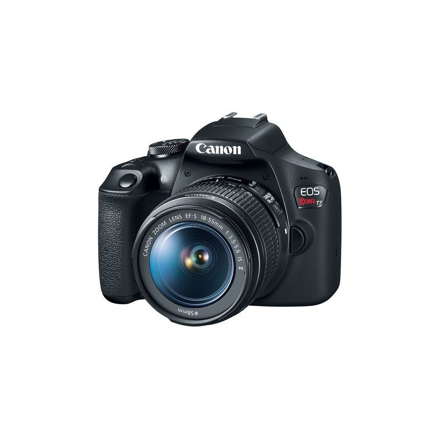 Canon EOS Rebel T7 DSLR Camera with 18-55mm and 75-300mm Lenses