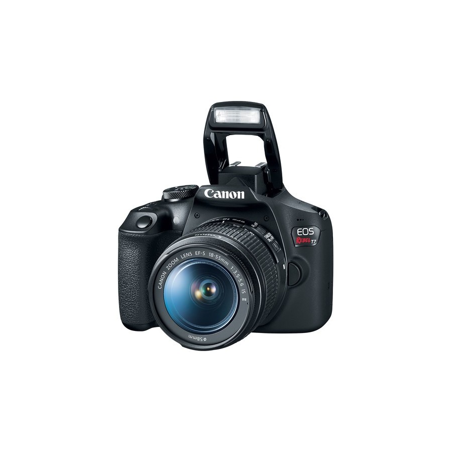 Canon EOS Rebel T7 DSLR Camera with 18-55mm and 75-300mm Lenses