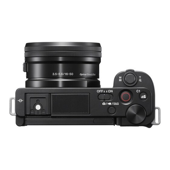 Sony ZV-E10 Mirrorless Camera with 16-50mm Lens and Accessories Kit (Black)