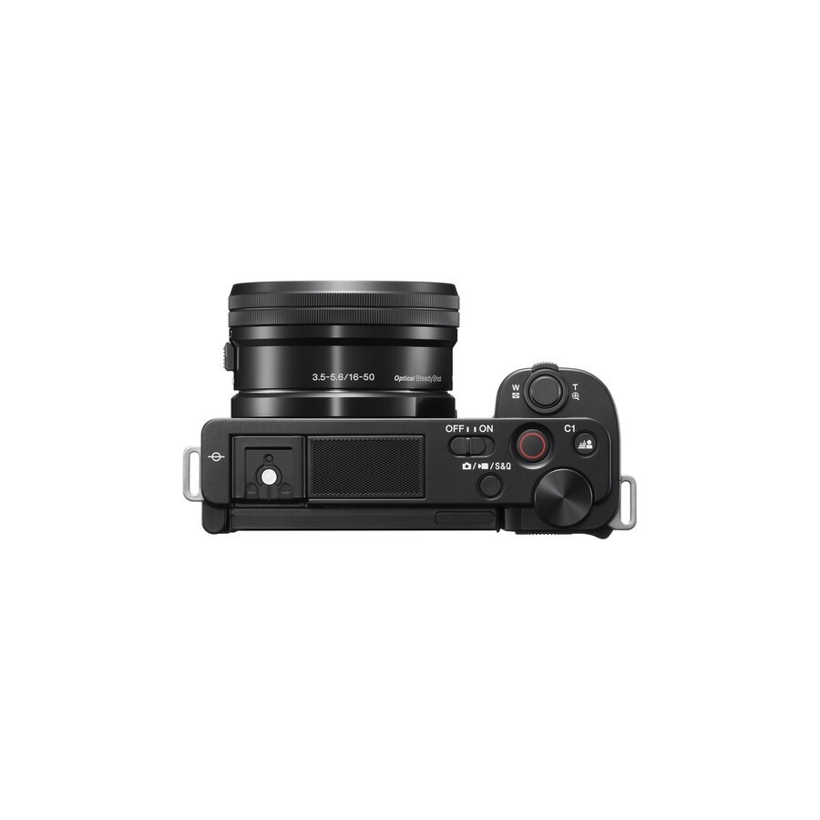 Sony ZV-E10 Mirrorless Camera with 16-50mm Lens and Accessories Kit (Black)