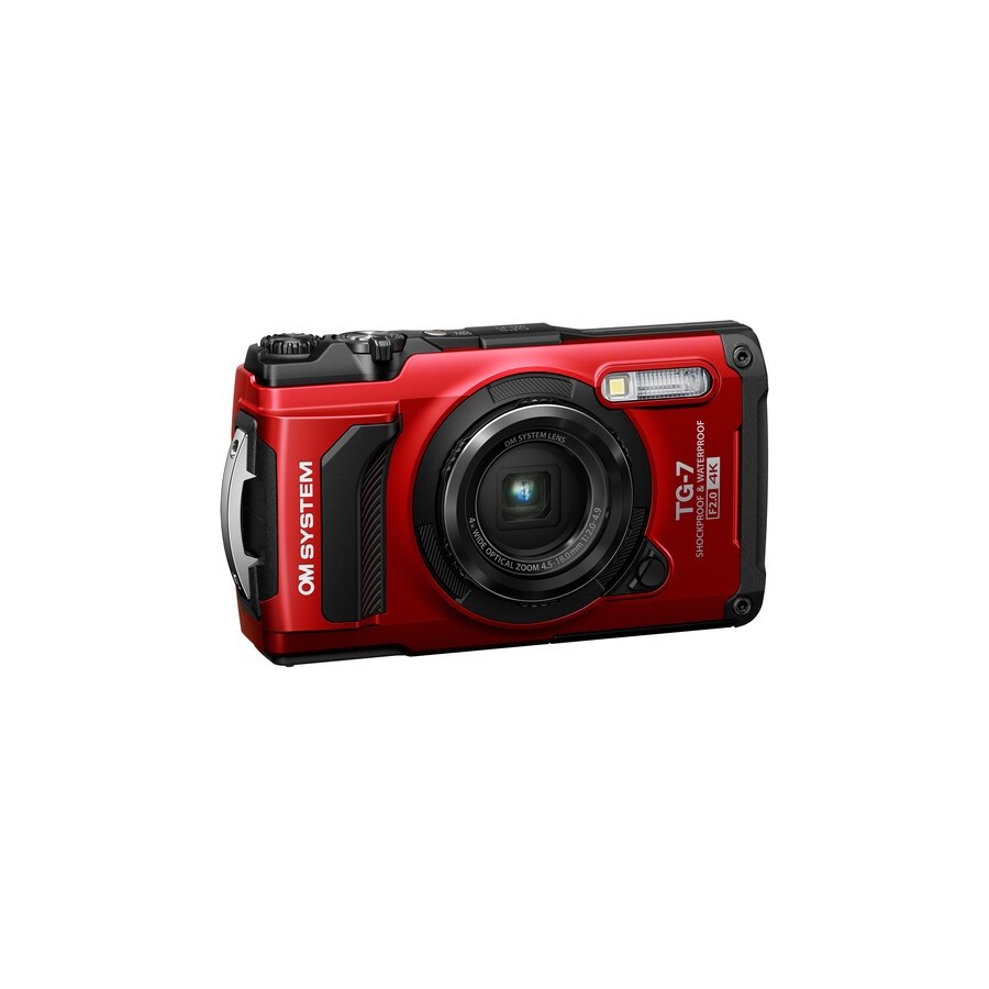 OM SYSTEM Tough TG-7 Digital Camera (Red)