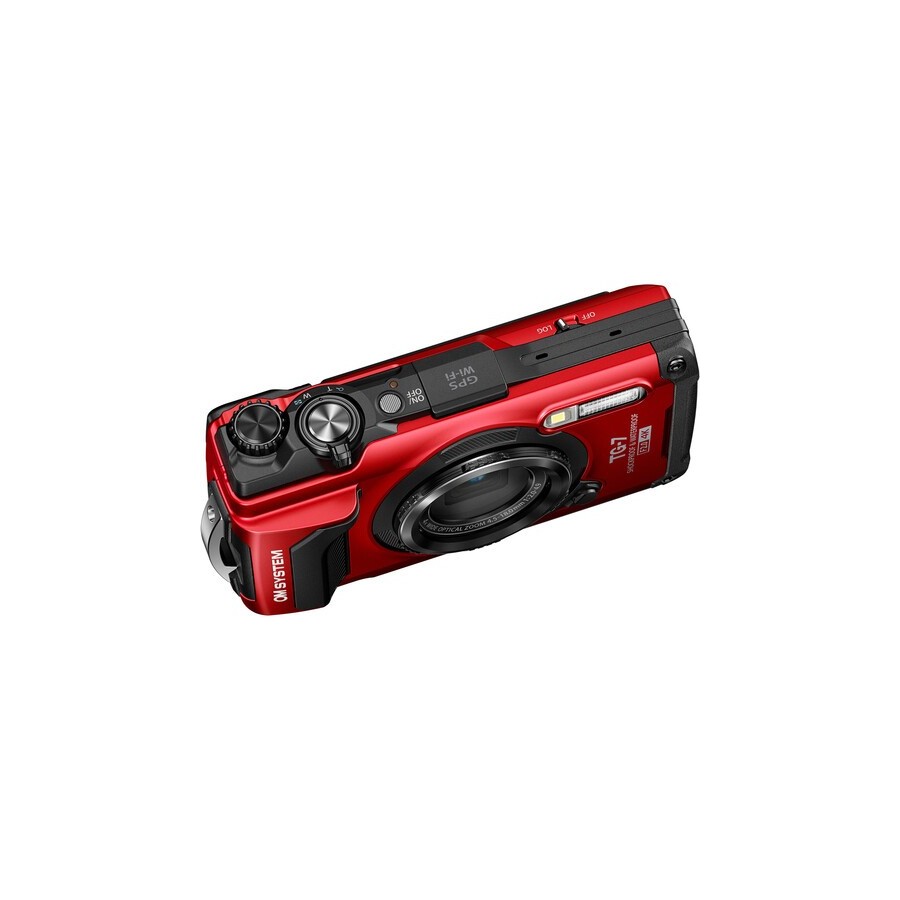 OM SYSTEM Tough TG-7 Digital Camera (Red)