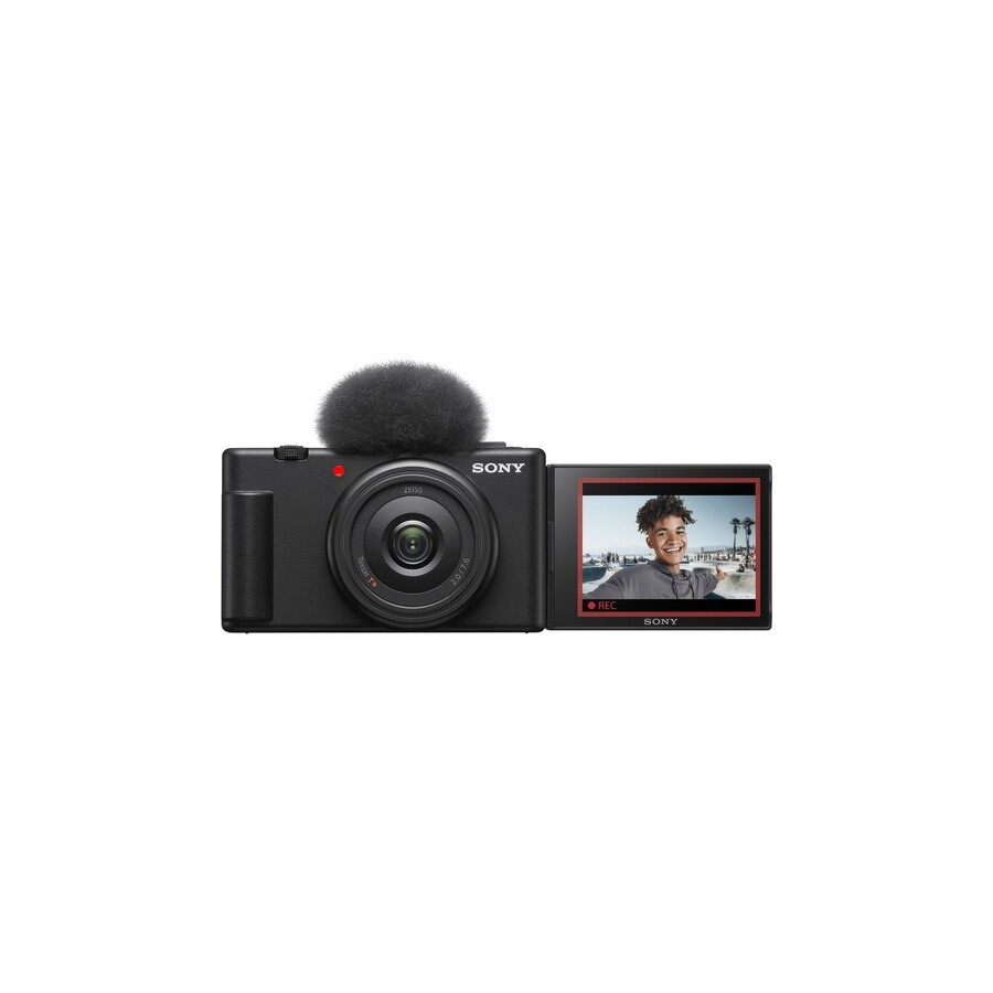 Sony ZV-1F Vlogging Camera with Accessory Kit (Black)