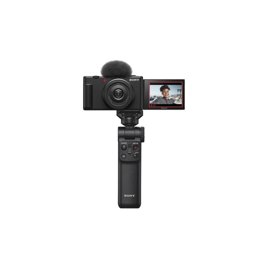 Sony ZV-1F Vlogging Camera with Accessory Kit (Black)