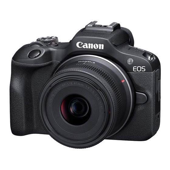 Canon EOS R100 Mirrorless Camera with 18-45mm Lens