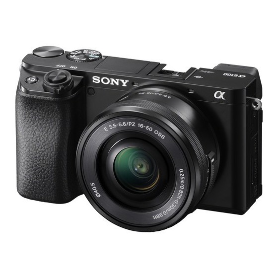 Sony a6100 Mirrorless Camera with 16-50mm Lens and Accessories Kit