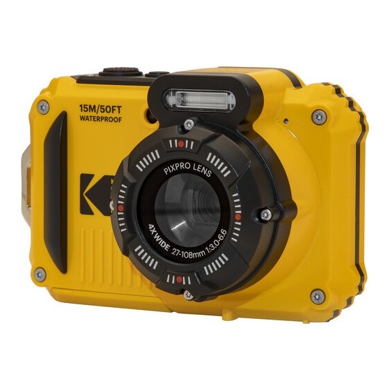 Kodak PIXPRO WPZ2 Digital Camera (Yellow)