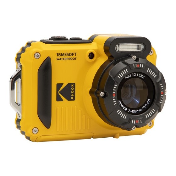 Kodak PIXPRO WPZ2 Digital Camera (Yellow)