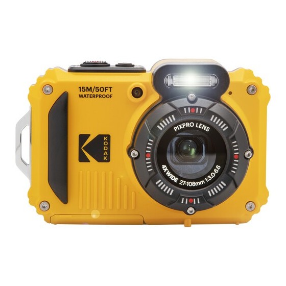 Kodak PIXPRO WPZ2 Digital Camera (Yellow)