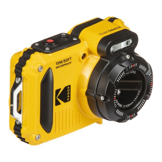 Kodak PIXPRO WPZ2 Digital Camera (Yellow)