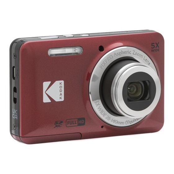 Kodak PIXPRO FZ55 Digital Camera (Red)