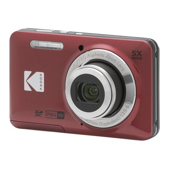 Kodak PIXPRO FZ55 Digital Camera (Red)