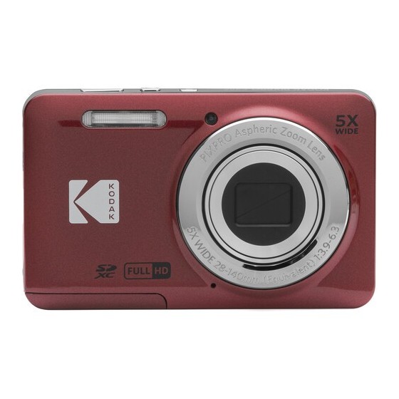 Kodak PIXPRO FZ55 Digital Camera (Red)