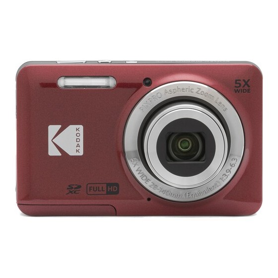 Kodak PIXPRO FZ55 Digital Camera (Red)