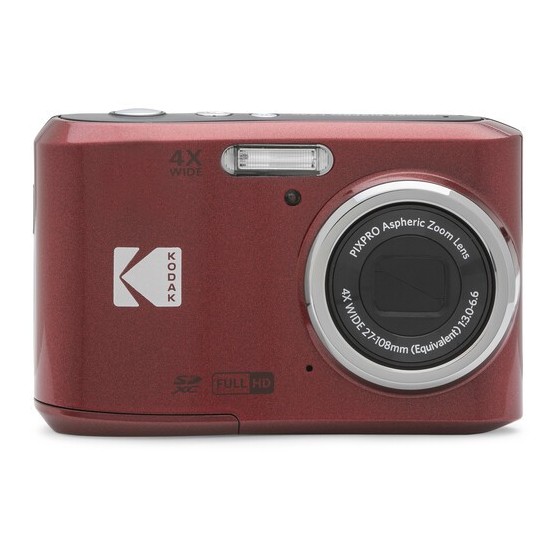 Kodak Pixpro FZ45 Digital Camera (Red)