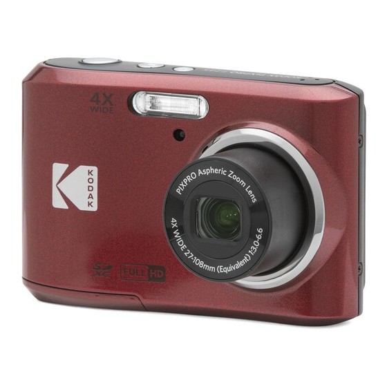 Kodak Pixpro FZ45 Digital Camera (Red)