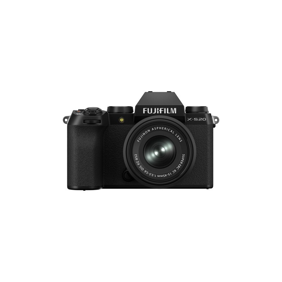 FUJIFILM X-S20 Mirrorless Camera with 15-45mm Lens (Black)