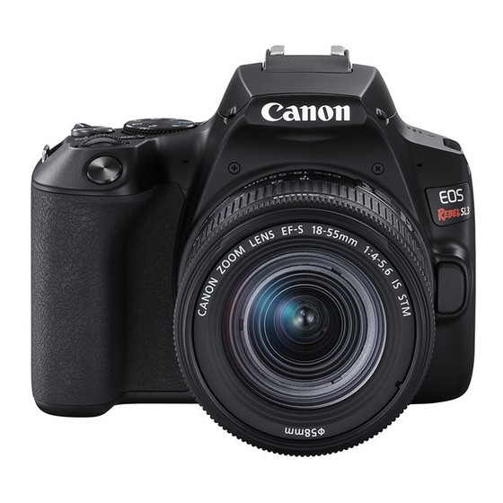 Canon EOS Rebel SL3 DSLR Camera with 18-55mm Lens (Black)