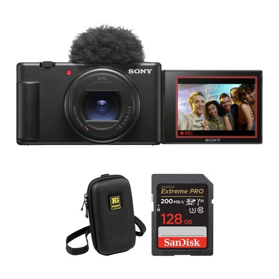 Sony ZV-1 II Digital Camera with Accessory Kit (Black)