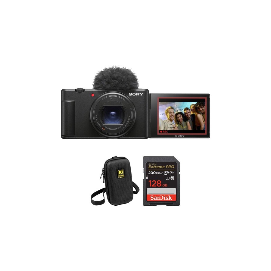 Sony ZV-1 II Digital Camera with Accessory Kit (Black)