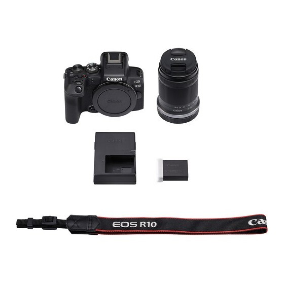 Canon EOS R10 Mirrorless Camera with 18-150mm Lens