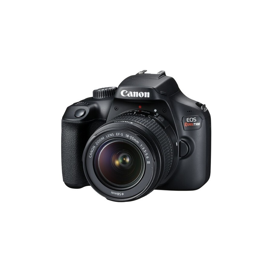 Canon EOS Rebel T100 DSLR Camera with 18-55mm Lens