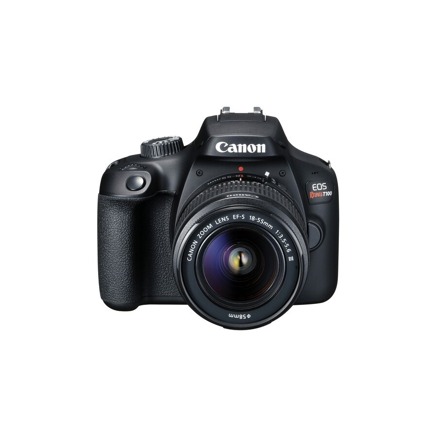 Canon EOS Rebel T100 DSLR Camera with 18-55mm Lens