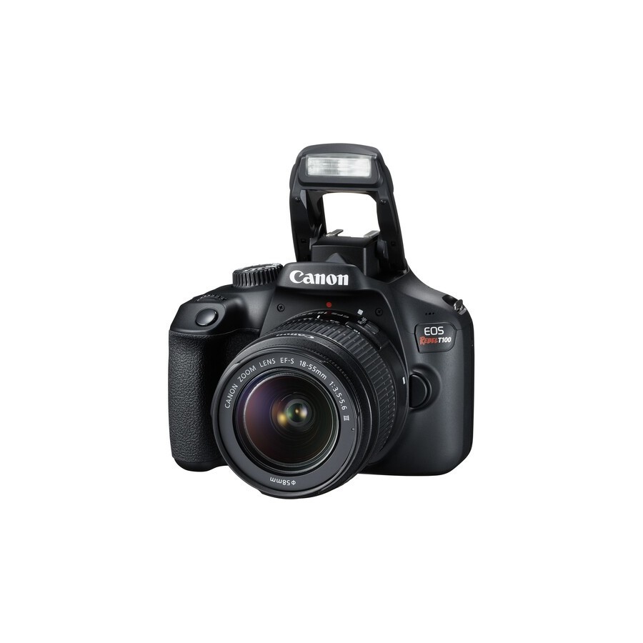 Canon EOS Rebel T100 DSLR Camera with 18-55mm Lens