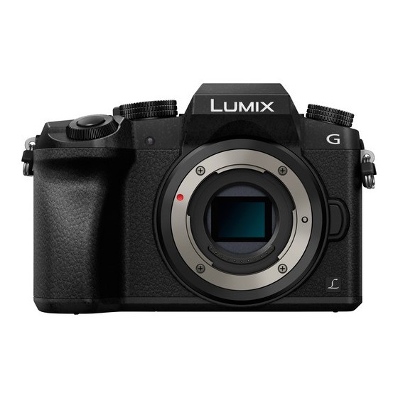 Panasonic Lumix DMC-G7 Mirrorless Digital Camera with 14-42mm and 45-150mm Lenses and Accessories Kit (Black)