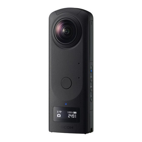 Ricoh THETA Z1 51GB 360 Camera with TL-2 Lens Cap Kit (Black)