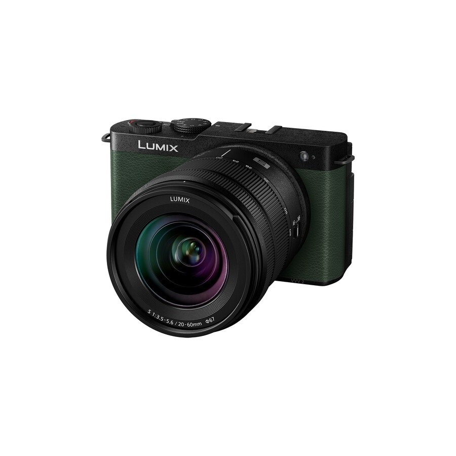 Panasonic Lumix S9 Mirrorless Camera with S 20-60mm f/3.5-5.6 Lens (Dark Olive)