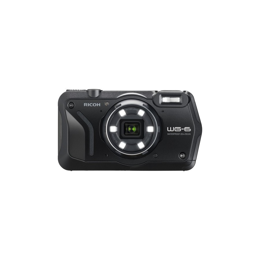 Ricoh WG-6 Digital Camera with Accessories Kit (Black)