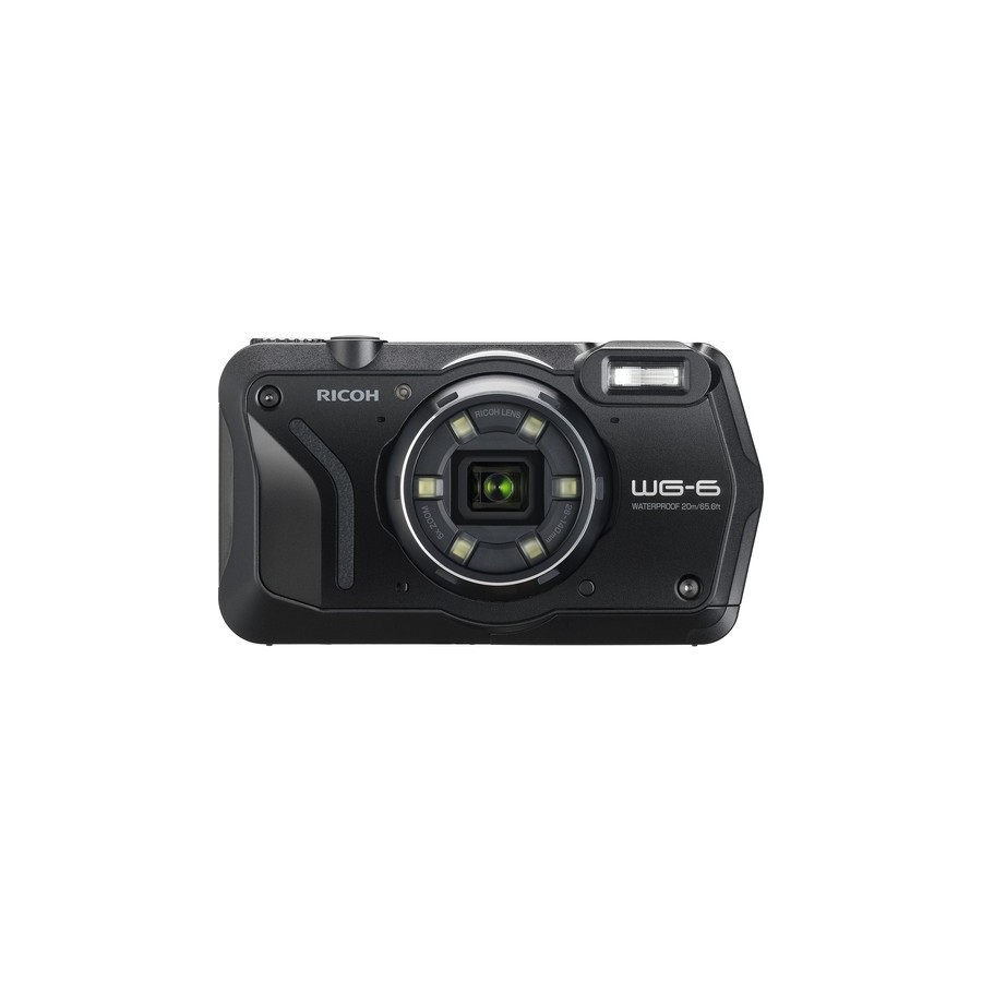 Ricoh WG-6 Digital Camera with Accessories Kit (Black)