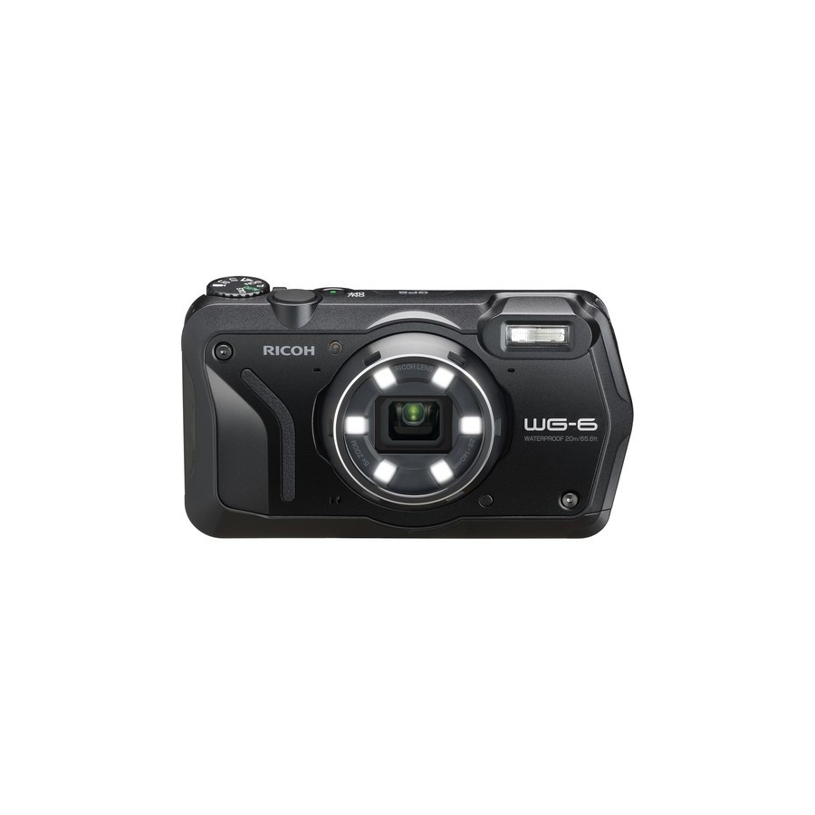 Ricoh WG-6 Digital Camera with Accessories Kit (Black)