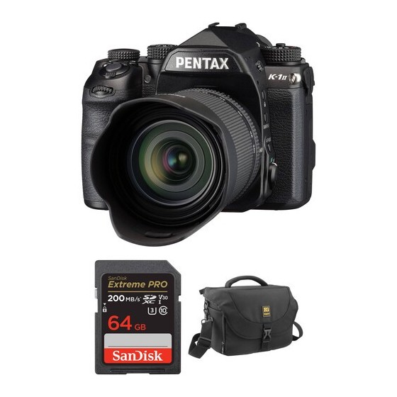 Pentax K-1 Mark II DSLR Camera with 28-105mm Lens and Accessories Kit