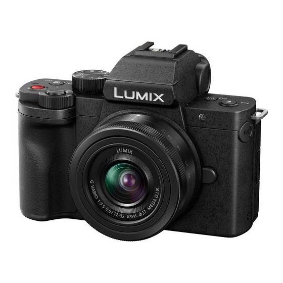 Panasonic Lumix G100D Mirrorless Camera with 12-32mm Lens