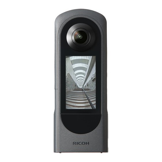 Ricoh THETA X 360° Camera with TL-3 Lens Cap Kit