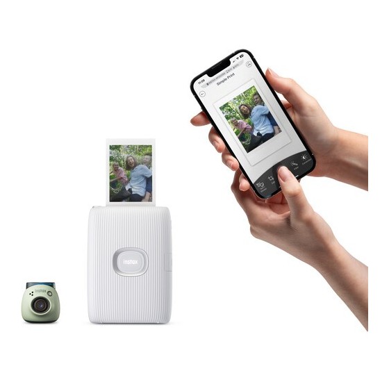 FUJIFILM INSTAX PAL Digital Camera and MINI LINK 2 Smartphone Printer Bundle