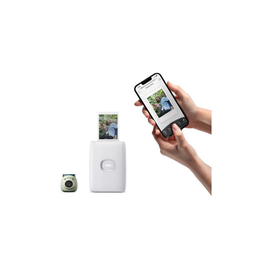 FUJIFILM INSTAX PAL Digital Camera and MINI LINK 2 Smartphone Printer Bundle