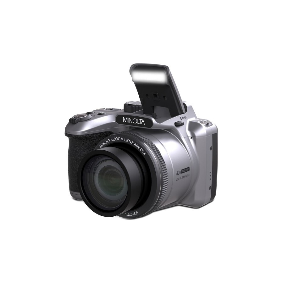 Minolta MN40Z Digital Camera (Silver)