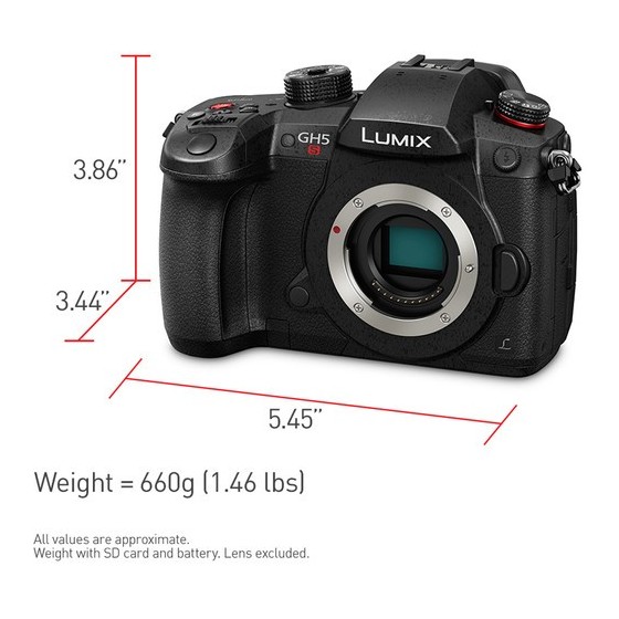 Panasonic Lumix GH5S Mirrorless Camera with 12-60mm Lens