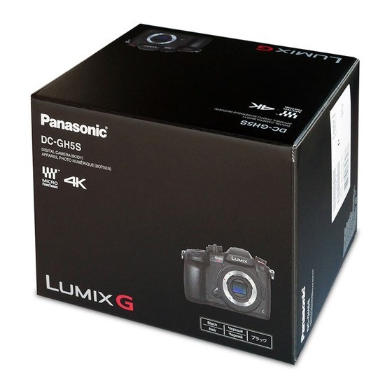 Panasonic Lumix GH5S Mirrorless Camera with 12-60mm Lens