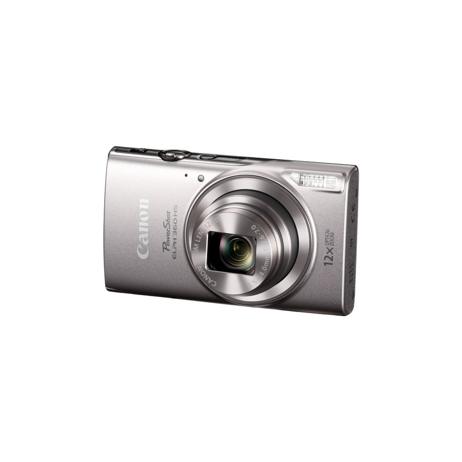 Canon PowerShot ELPH 360 HS Digital Camera (Silver)