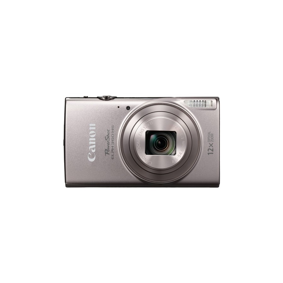 Canon PowerShot ELPH 360 HS Digital Camera (Silver)