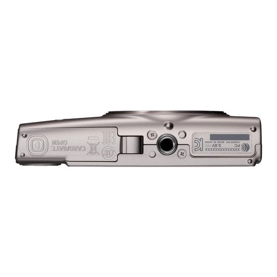 Canon PowerShot ELPH 360 HS Digital Camera (Silver)