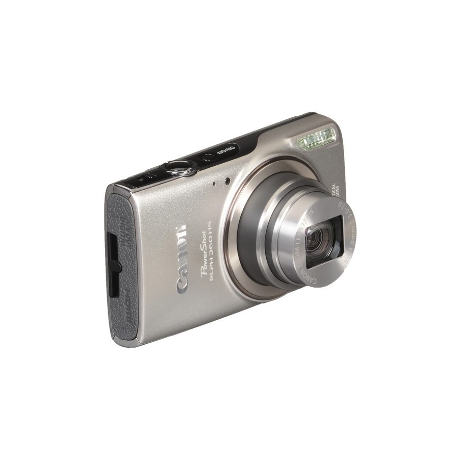 Canon PowerShot ELPH 360 HS Digital Camera (Silver)