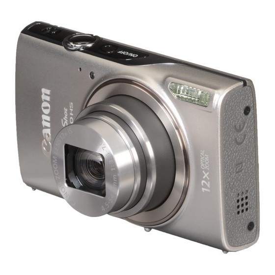 Canon PowerShot ELPH 360 HS Digital Camera (Silver)