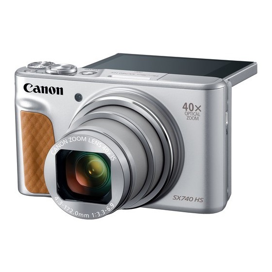 Canon PowerShot SX740 HS Digital Camera (Silver)