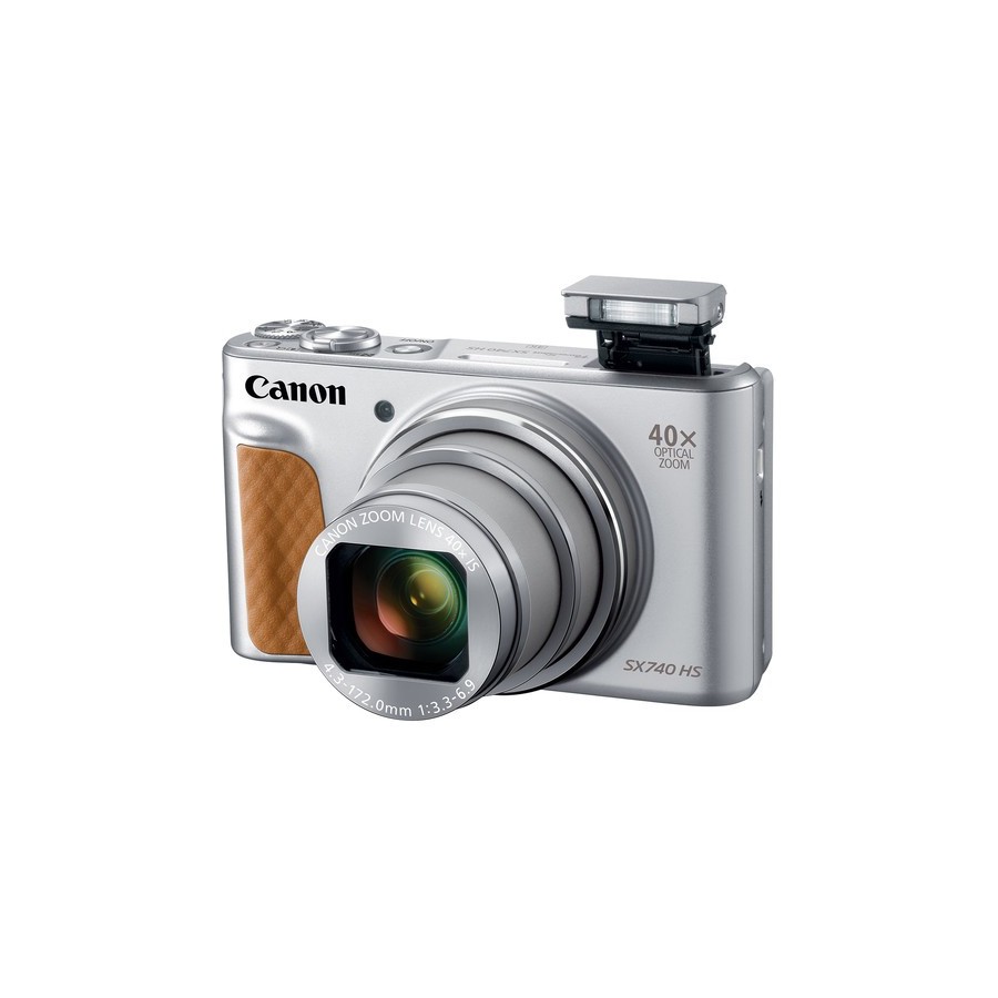 Canon PowerShot SX740 HS Digital Camera (Silver)